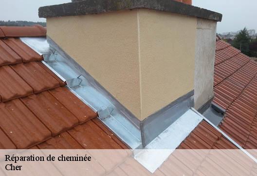 Réparation de cheminée Cher