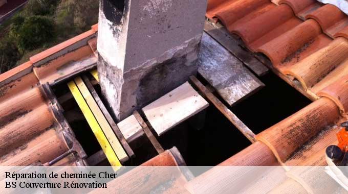 Réparation de cheminée Cher 