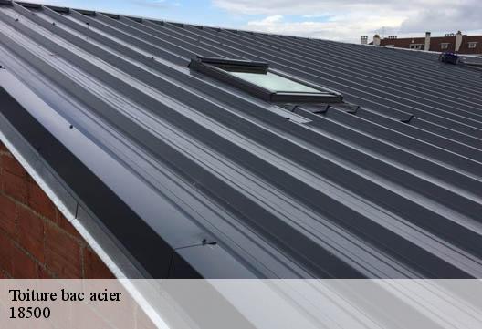 Toiture bac acier 18500