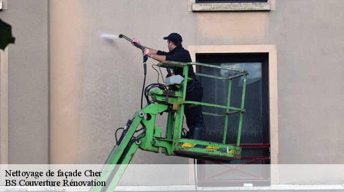 Nettoyage de façade Cher 